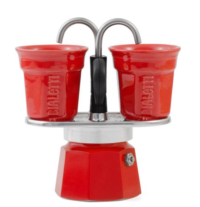 Bialetti Mini Express mit 2 Tassen