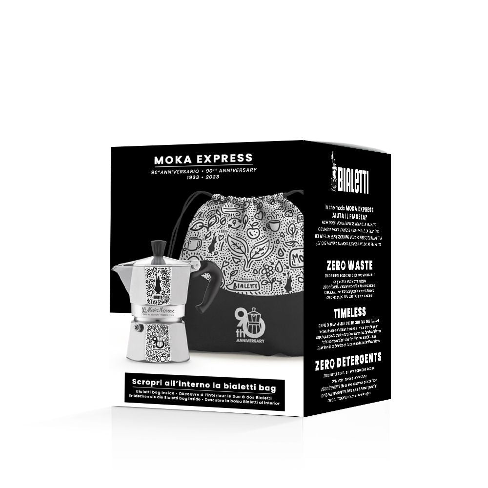 Bialetti MokaExpress Special silber 3 Tassen