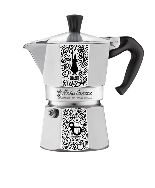 Bialetti MokaExpress Special silver 3 cups